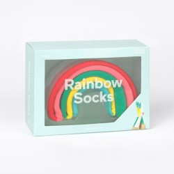 Calcetines Arcoiris verde