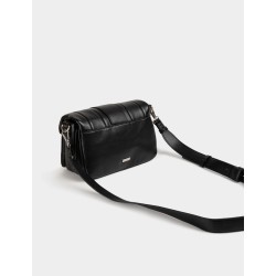 Bolso acolchado negro mujer