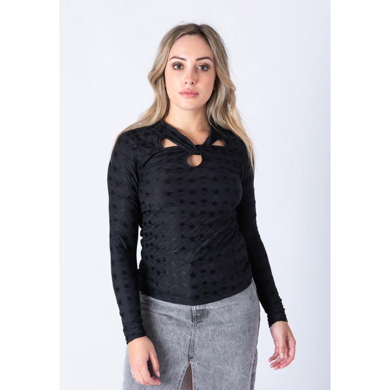 Camiseta cut out Rock Star