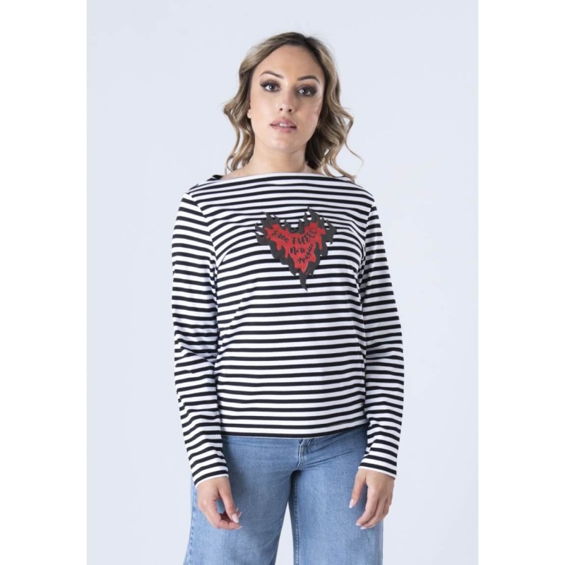 CAMISETA ERES FUEGO negra