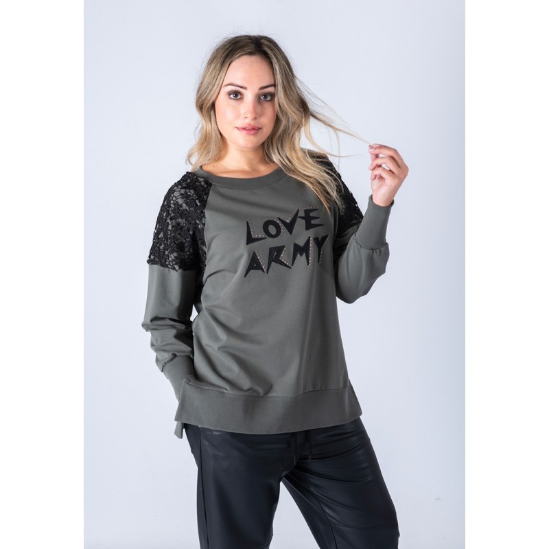 Sudadera Love Army