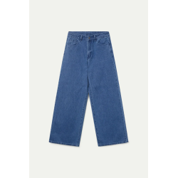 Jeans pernera ancha azul