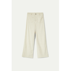 Pantalón de pana blanco