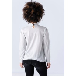 CAMISETA LoLITH manga plata