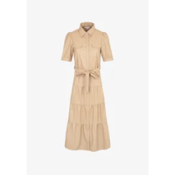 Vestido rpure camel