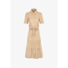 Vestido rpure camel