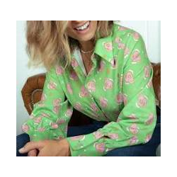 CAMISA "CANDY SKULL" VERDE
