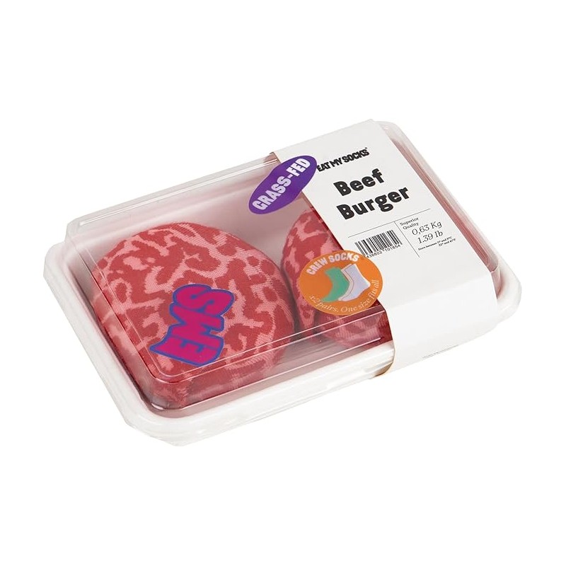 Calcetines Burguer de carne (2 pares)