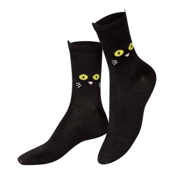 Calcetines gato negro