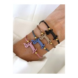 Pulsera Teckel azul