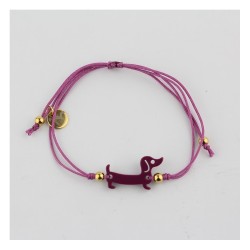 Pulsera Teckel buganvilla