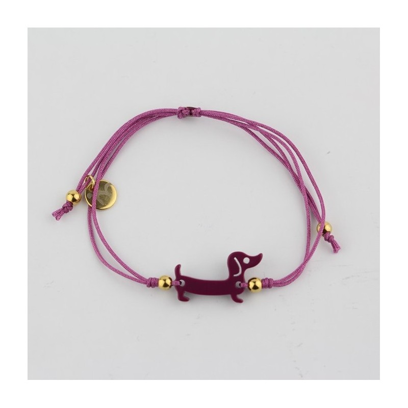 Pulsera Teckel buganvilla