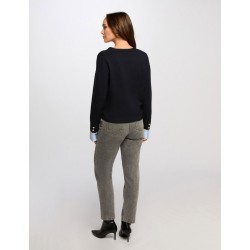 Sueter mpop azul marino