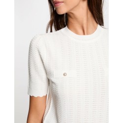 Sueter mesoula color blanco