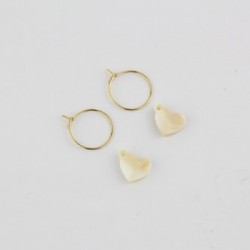 Pendientes mini corazon