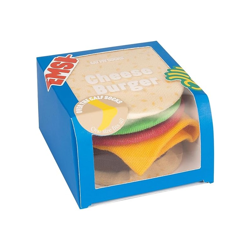 Calcetines Burguer de queso