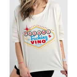 CAMISETA FUCKING VINO