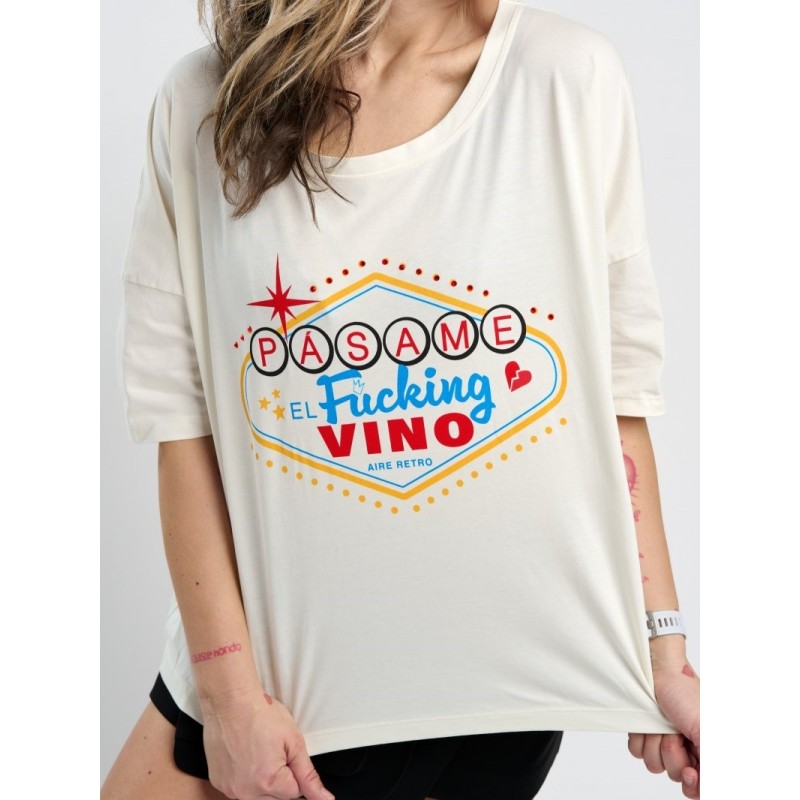 CAMISETA FUCKING VINO