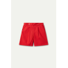 Short botones rojo