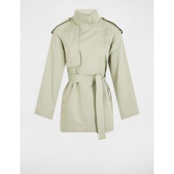 Gabardina line verde claro