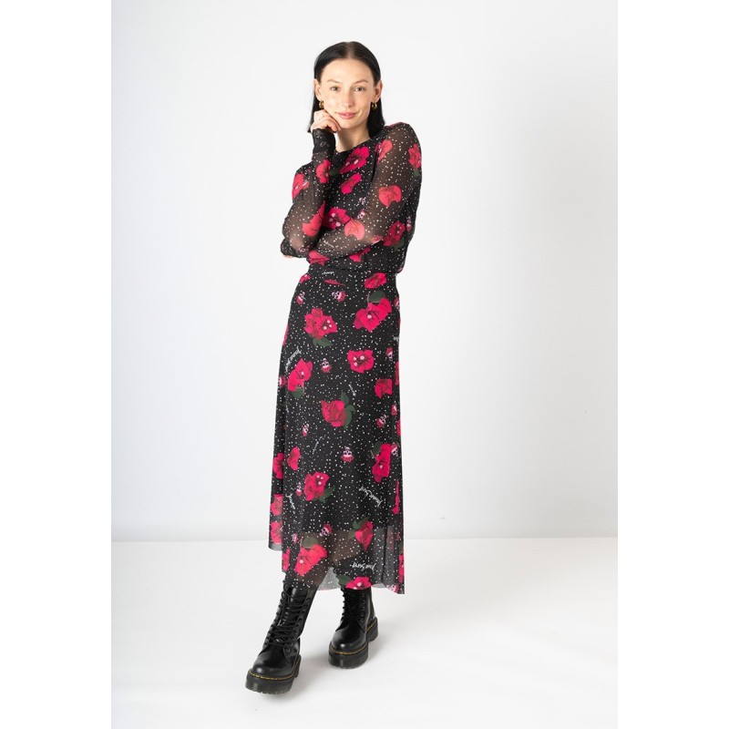 Falda Baret Buganvilla