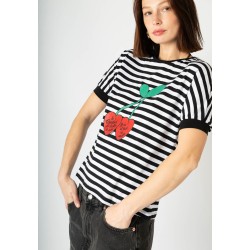 Camiseta Felicidad Cerezas