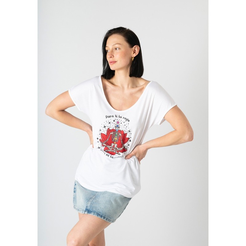 Camiseta Chakras Esqueleto
