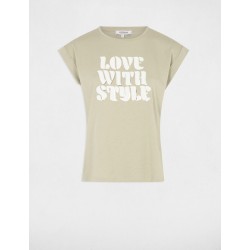 Camiseta style verde claro