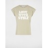 Camiseta style verde claro