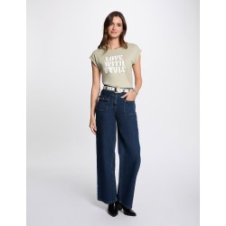 Camiseta style verde claro