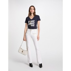 Camiseta amour azul marino