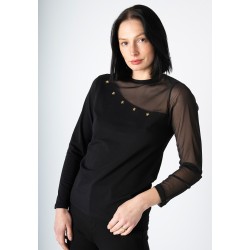 Camiseta Asimétrica tul