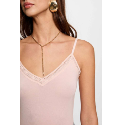 Camiseta tiras barba crudo