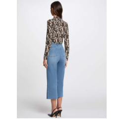 Vaquero clic azul denim