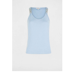 Camiseta tiras didoa azul