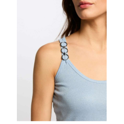 Camiseta tiras didoa azul