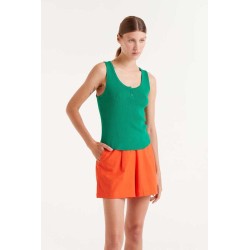 Top punto botones verde