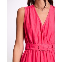 Vestido raska fucsia