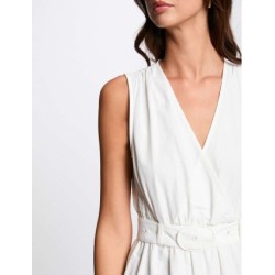 Vestido raska blanco