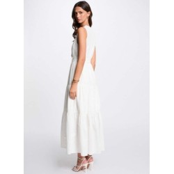 Vestido raska blanco