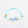 Pulsera Teckel azul cielo