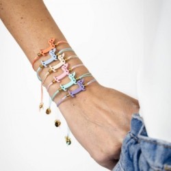 Pulsera Teckel lila