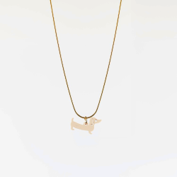 Gargantilla Teckel Beige