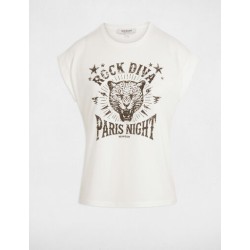 Camiseta diva blanco