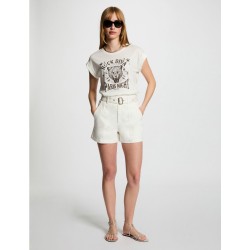 Camiseta diva blanco