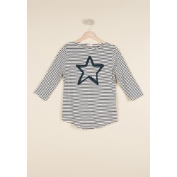 Camiseta media manga estrella