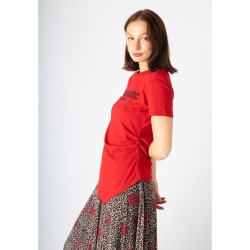 camiseta rockmantic woman roja