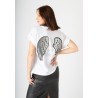 camiseta fly to your dream blanca