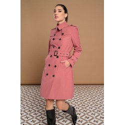 gabardina rosa