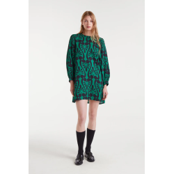 Vestido corto boroque